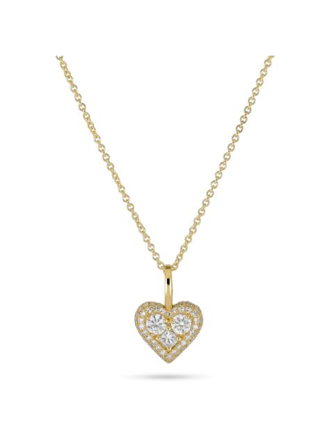 STONE AND STRAND Piece of My Heart Sparkle Necklace