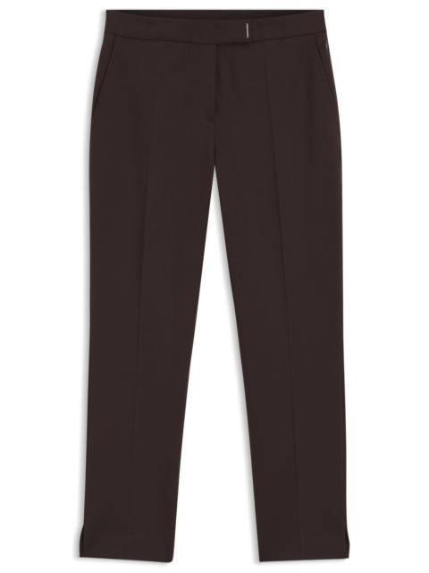 BOSS SLIM-FIT TROUSERS IN STRETCH JERSEY