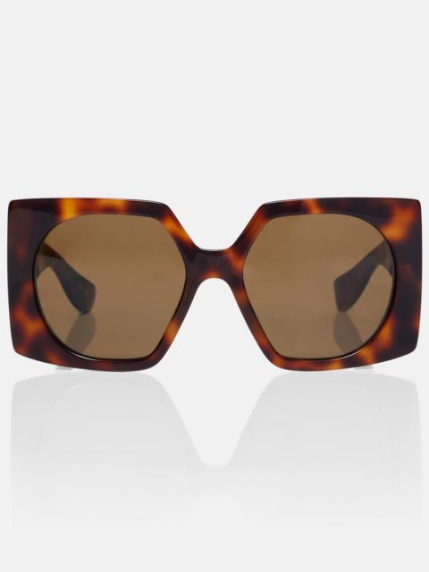 Valentino Vain Bold VLogo oversized sunglasses