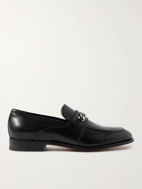 GUCCI Horsebit Leather Loafers