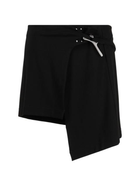 HELIOT EMIL™ asymmetric wrap miniskirt