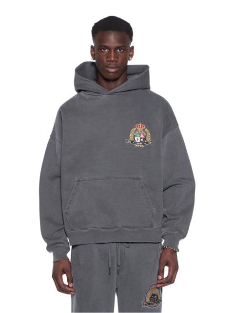 Ksubi KREST EKCESS HOODIE CHARCOAL