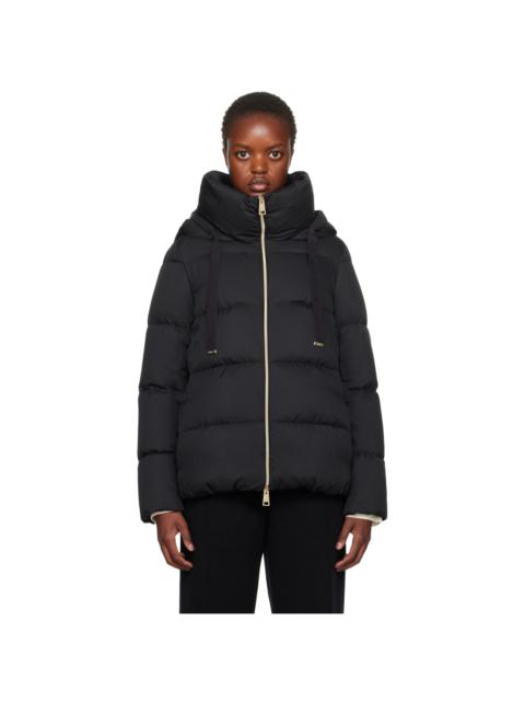 Black Arendelle Down Jacket