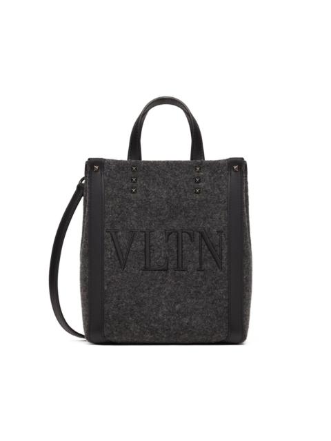 Valentino Rockstud-embellished logo tote bag