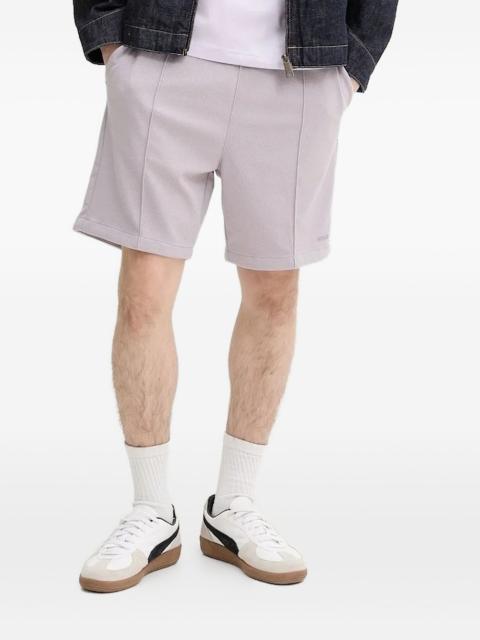 HUGO textured drawstring shorts