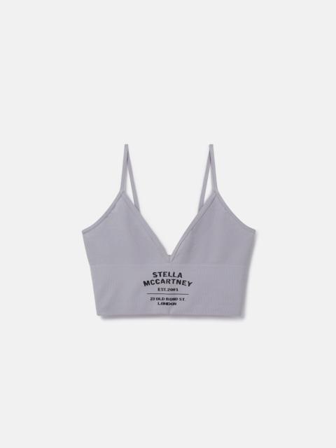 Stella McCartney Logo Seamless Soft Cup Bralette