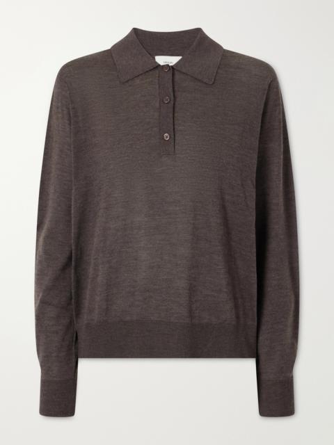 Loulou de Saison Miles Cashmere Polo Sweater