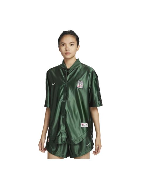Nike (WMNS) Nike Sportswear Shirt 'Green' FQ0700-323