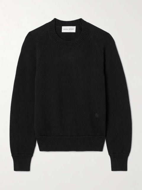 HIGH SPORT Cotton-blend sweater