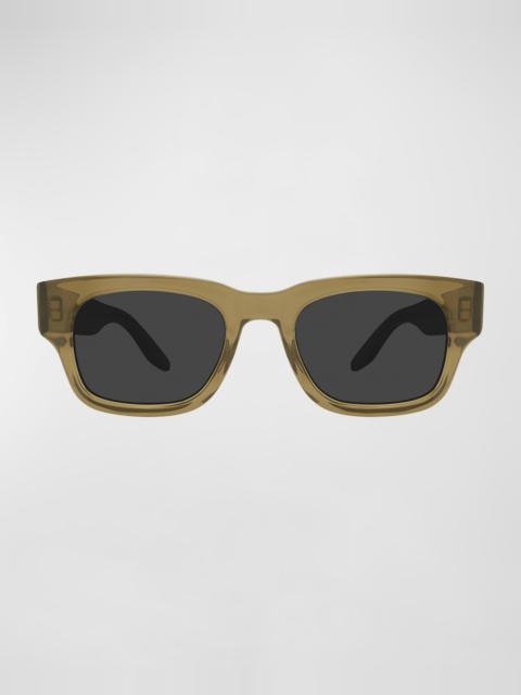 BARTON PERREIRA Dondi 50.5mm Rectangular Acetate Sunglasses
