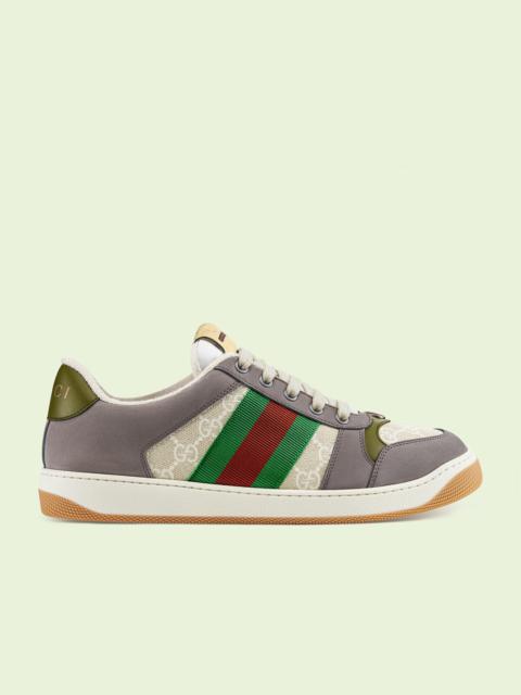 【GUCCI】SNEAKER LEATHER, R.S SUEDE◆785452AADHW GUCCI Leather-Trimmed Suede and Mesh Sneakers for Men | MR