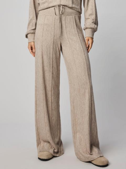 Splendid Cable Lounge Wide Leg Pant