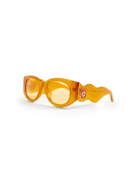 CASABLANCA Orange The Memphis Sunglasses