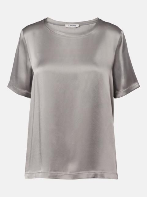 'S Max Mara Satin T-shirt