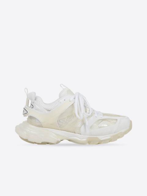 BALENCIAGA Men's Track Clear Sole Sneaker in White