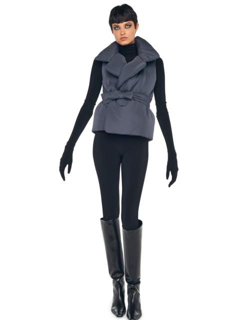 NORMA KAMALI SLEEVELESS SLEEPING BAG VEST