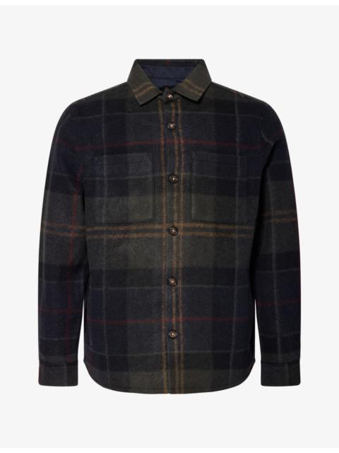 Barbour Woodlane Checked Woven Overshirt