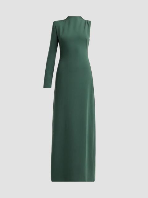 Black Halo Women's Kali One-Sleeve Maxi Dress - Pine