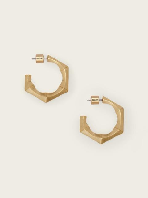 ALLSAINTS CLARA SMALL HOOP EARRINGS