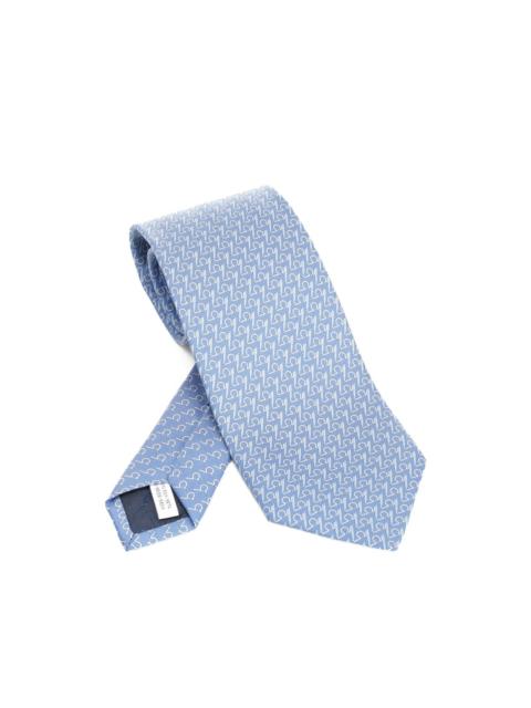 FERRAGAMO gancini-pattern tie