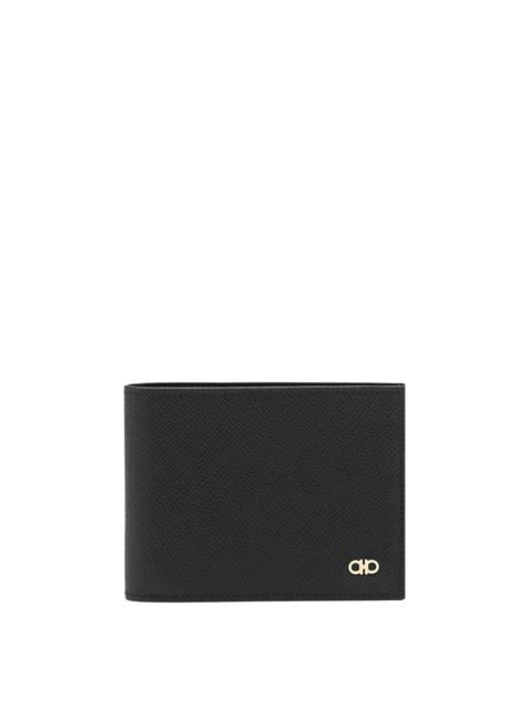 FERRAGAMO Micro Gancio leather wallet