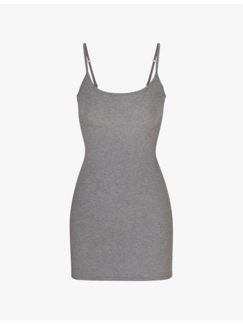 SKIMS Soft Lounge Sleeveless Stretch-Jersey Mini Dress