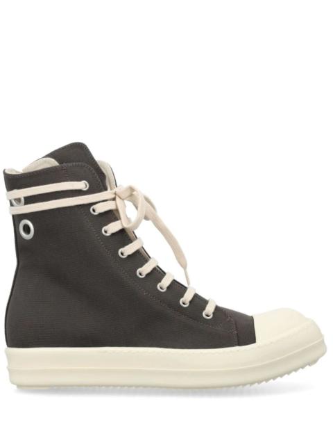 Rick Owens DRKSHDW Lido high-top sneakers in cotton