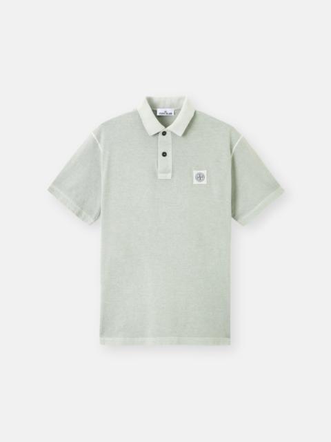 Stone Island 2200205 ORGANIC COTTON JERSEY 'FISSATO' EFFECT