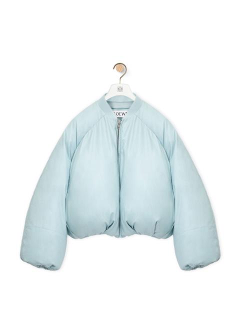 Loewe Puffer bomber jacket in nappa