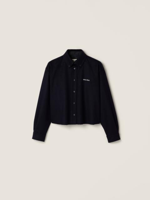 Miu Miu Velour shirt