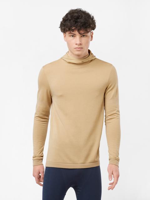 SALOMON ESSENTIAL WOOL HOODED