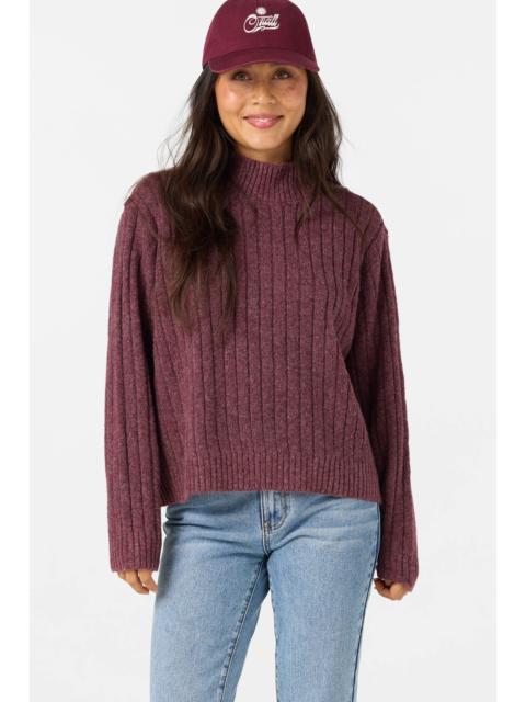 O'Neill Cypress Mockneck Long Sleeve Sweater