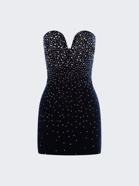ALEX PERRY Strapless Sweetheart Mini Dress Midnight
