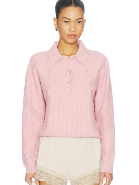 VARLEY Marlie Polo Knit Sweater