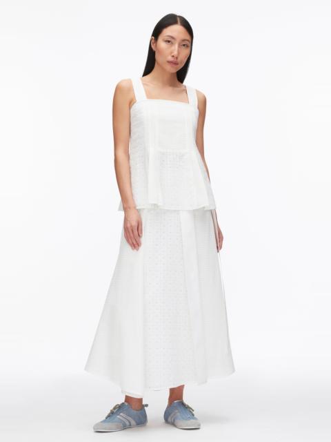 3.1 Phillip Lim Broderie Anglaise Patchwork Cami