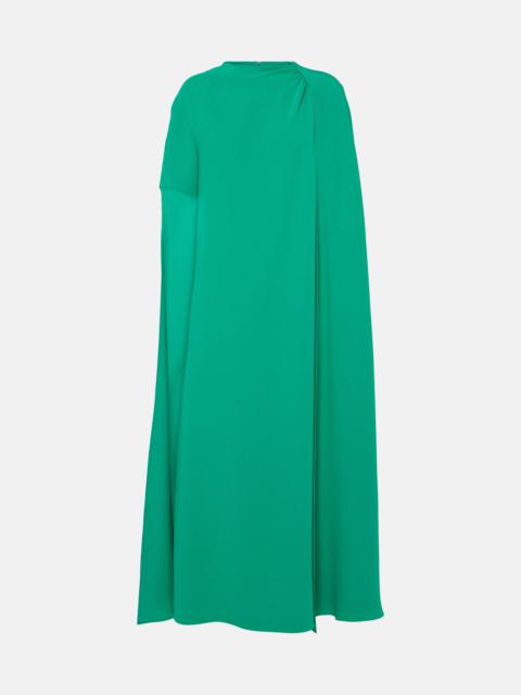 Cady Couture caped midi dress