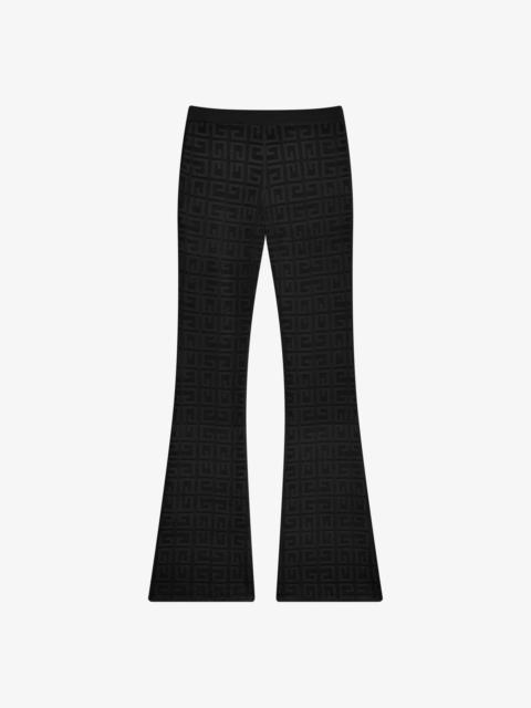 Givenchy FLARE PANTS IN 4G JACQUARD