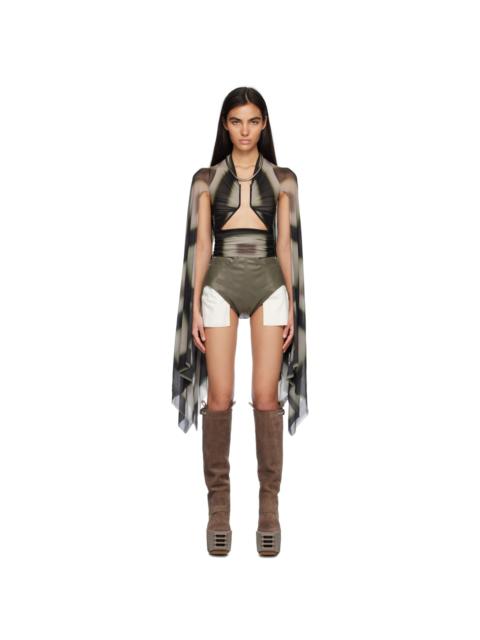 Rick Owens Multicolor Flagsleeve Prong Blouse