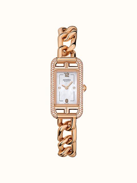 Hermès Nantucket watch, 17 x 23 mm