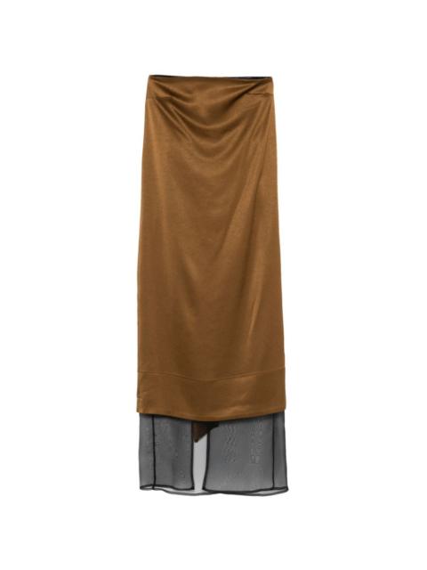 ESSE Studios Cartia column midi dress