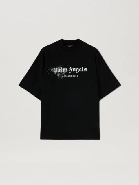 Palm Angels rhinestone logo-print T-shirt