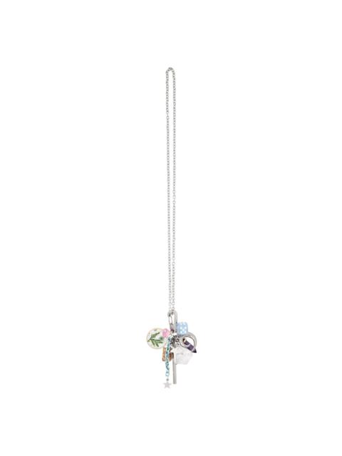 MARLAND BACKUS Silver Kawaii Keychain