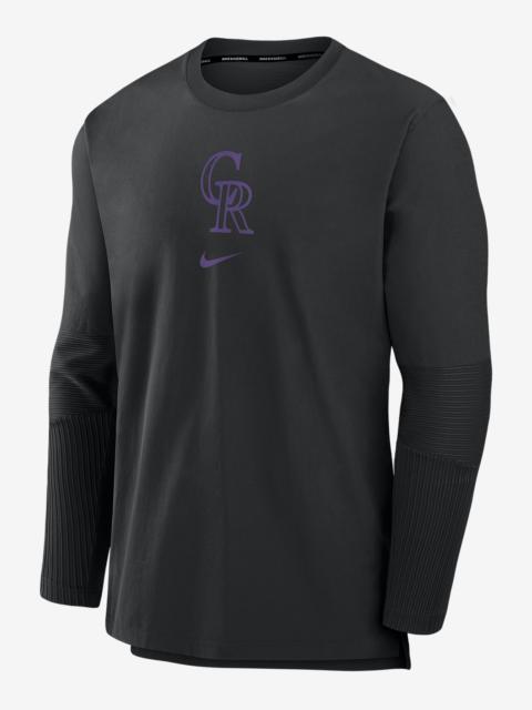 Nike Colorado Rockies Authentic Collection Player Men's Nike Dri-FIT MLB Pullover Jacket
