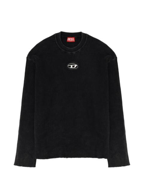 Diesel K-Darren-D chest-logo round-neck T-shirt