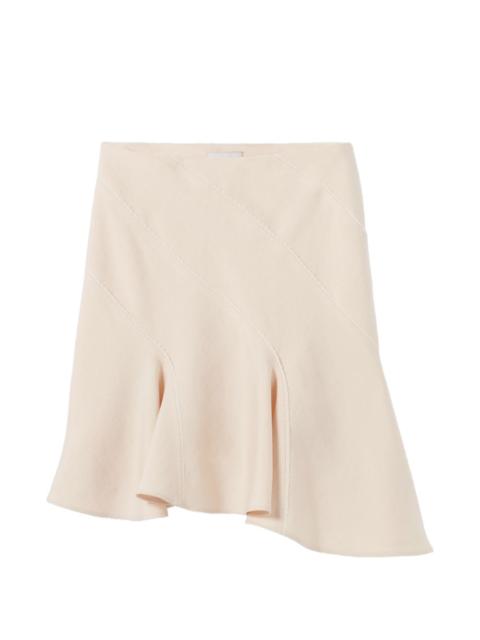 Claudie Pierlot lace trim A-line skirt