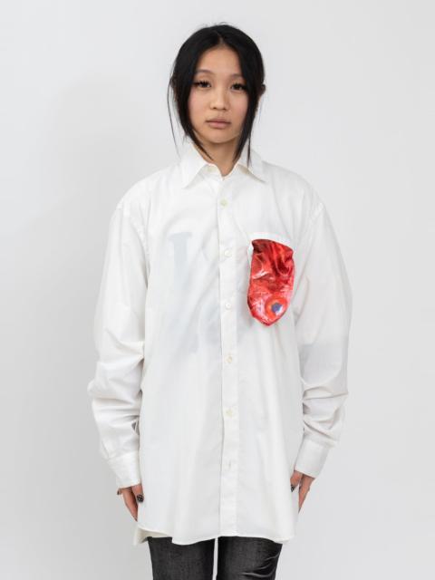 doublet White Kinmedai Thread Shirt