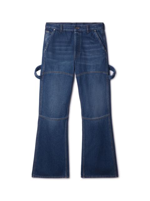 Off-White Arr Tab Flare Carpenter Jeans Medium Blu