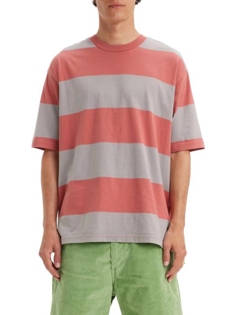 Skateboarding Stripe Boxy T-Shirt