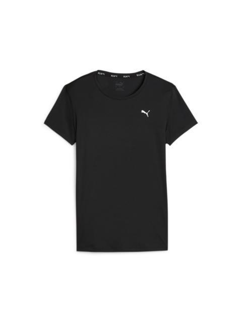 PUMA (WMNS) PUMA RUN FAVORITE T-Shirt 'Black' 525061-01