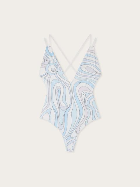 PUCCI MARMO PRINT SWIMSUIT
